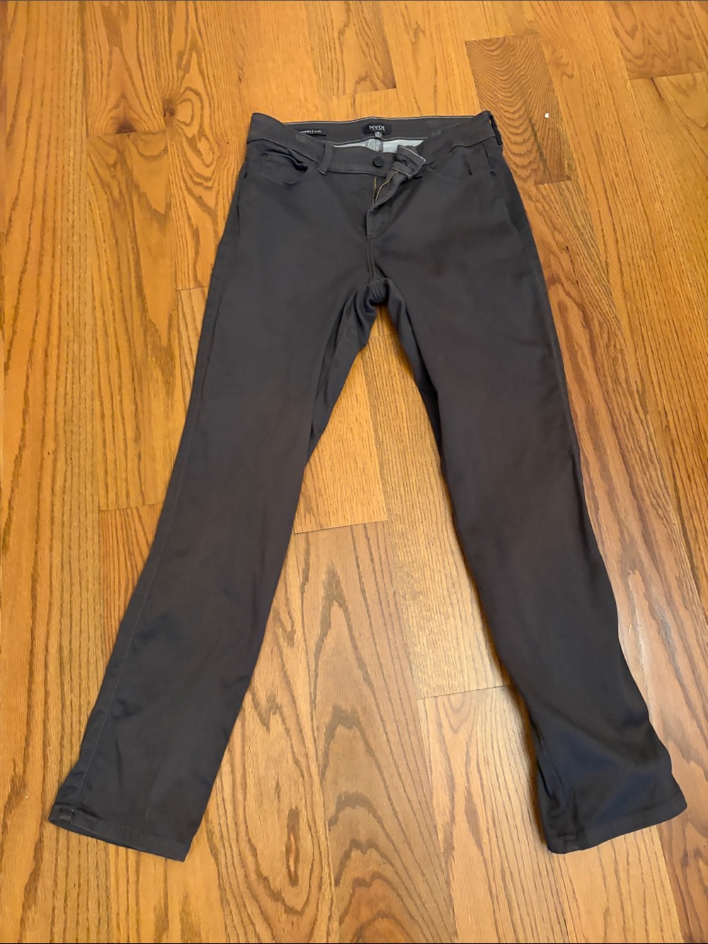 NYDJ Women’s Skinny Jeans - Charcoal Gray